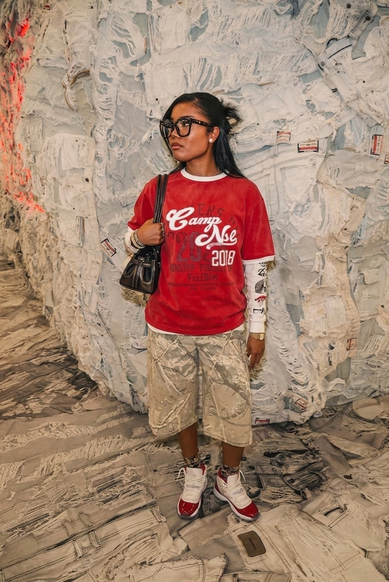 Red With White Lining So 2010's T-Shirt