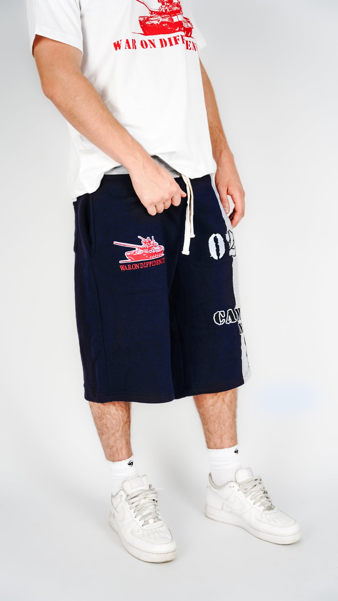 WAR ON DIFFIDENCE SHORTS