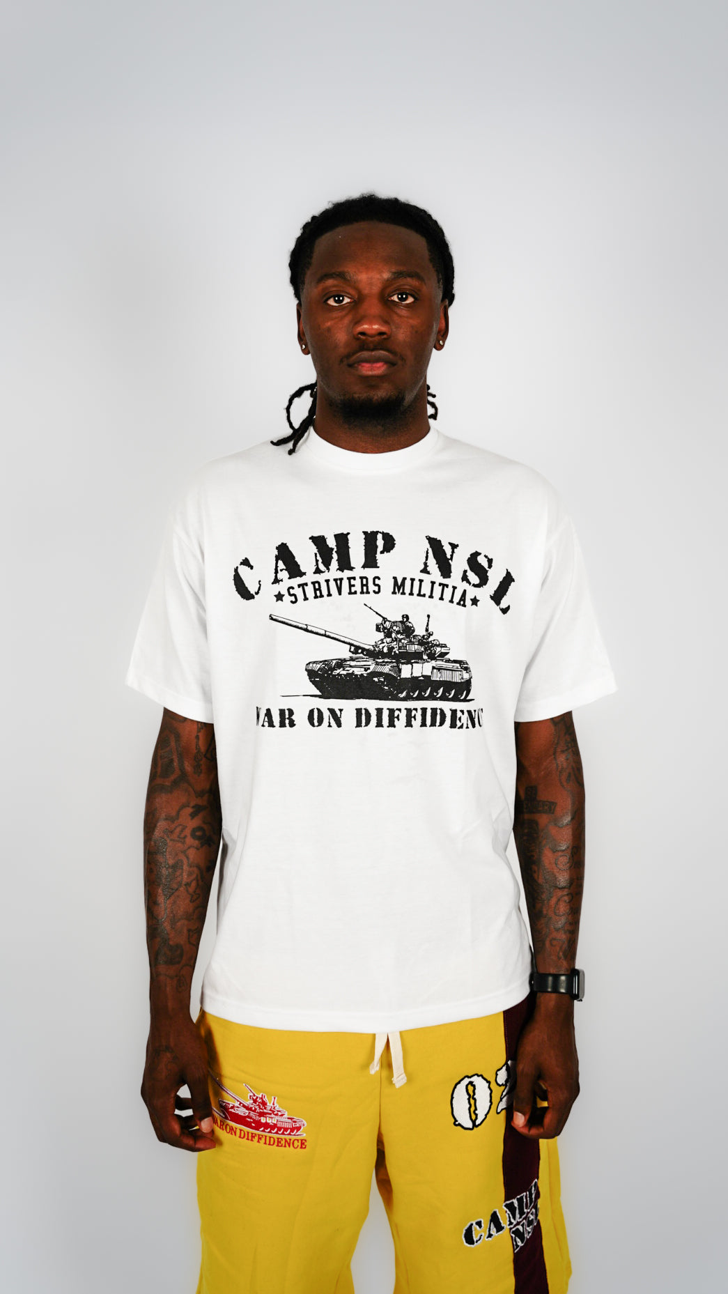WAR ON DIFFIDENCE T-SHIRT